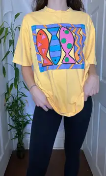 Vintage Single Stitch Fish Shirt