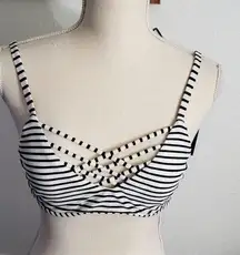 Black Green Multicolor Underwire Padded Triangle Swimwear Lot Of 3 Bikini Top M