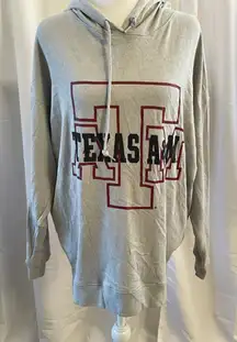 Women's PINK Texas A&M Gray Maroon Hoodie Standard XS