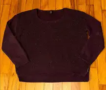 Calvin Klein Jeans Purple Sparkly Sweater
