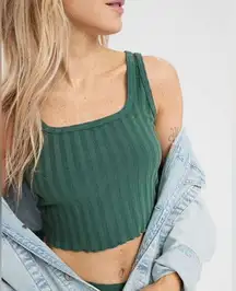 Aerie Dark green  tank top 🍀