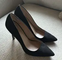 Saks 5th Ave. Suede heels