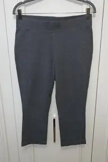 Talbots Women's Charcoal Grey Leggings Size Medium‎ Casual Knit