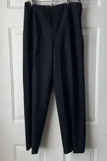 Talbots Straight Leg Black Dress Pants Size 4