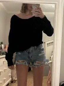 Aerie Back Open Sweater