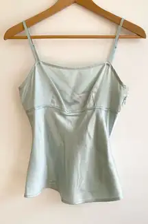 Women’s Y2k Silk Babydoll Top Size XS Silky Fairy Mermaid