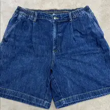 Blue Denim Shorts