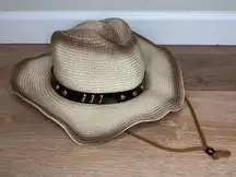 Boho 100% Paper Unisex Cowboy Western Festival Rodeo Sun Hat