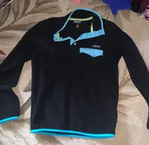 Patagonia synchilla pull over fleece small