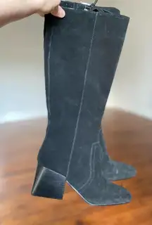 Blondo Knee Boots Waterproof Cow Suede Quiet Luxury Streetwear Date Night Y2K