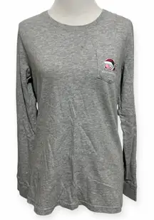 Vineyard vines XS long sleeved Mrs claus whale tee