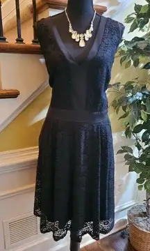 Love Squared V Neck Lace Dress NWT Size 2X