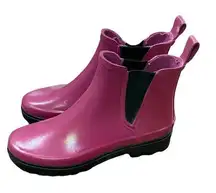 Polo Sport Rubber pink rain boots