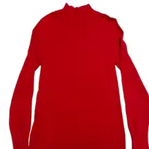 Apt. 9 Women's Vibrant Red Sweater Size S