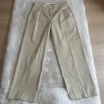 J.‎ Crew Women's Essential Pant in City Crepe in Light Khaki - Size 6P