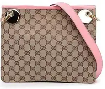 Gucci GG Monogram Eclipse Crossbody Messenger Bag