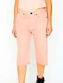 Sandrine Rose Pink Salmon Bermuda Shorts