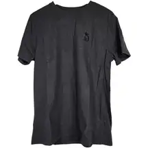 Spiritual Gangster Monogram Short Sleeve T-Shirt Vintage Black‎ M NWT