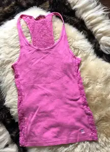 Vintage Abercrombie & Fitch lace tank top