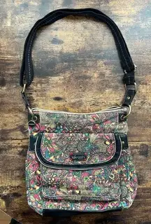 Retried:  | Artist’s Circle Rainbow Spirit Desert cloth handbag