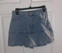 Denim Skort