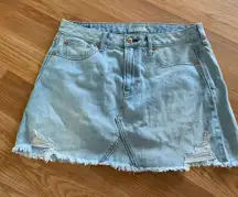 denim skirt size 10