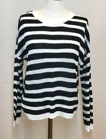 Heritage Stripe Knit Crop Sweater