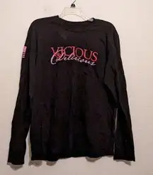 Grunt style, vicious, and delicious black and pink shirt military size 2X ￼