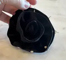 Anthropolgie Tiny Bejeweled Delicate Post‎ Back 5 Pair Earring Set on Black Pin