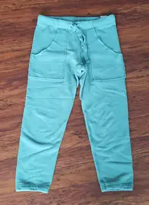 Frank & Eileen Sage Casual Trendy Old Money Chic Feminine Cotton Pants Size XS