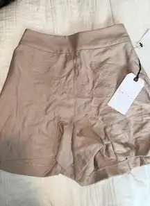 Beige Dressy Shorts