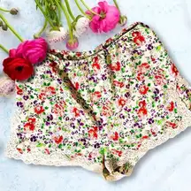 VINTAGE Gold label Victoria’s Secret Floral Shorts