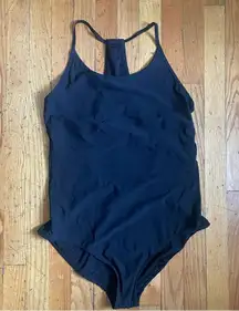 Sweaty Betty Black One Piece Swimsuit Size XL