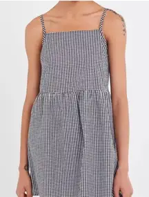 Urban Renewal Monochrome Gingham Mini Dress