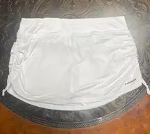 Pure White Mini Skort