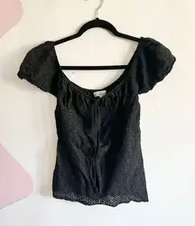 Whimsigoth Lace Top, Lolita, Victorian, Grunge, Emo,‎ Goth, Small, Retro