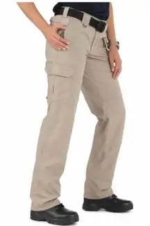 5.11 Tactical Cargo Utility‎ Straight Leg Pants Work Outdoors Sporty Tan Size 10