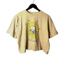 Urban Nation Desert Dream T Shirt Sunflower Cactus Graphic Tee Top Short Sleeve