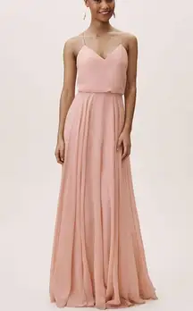 Pink Nude Bridesmaid Dress