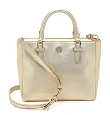 Tory Burch Metallic Gold Satchel