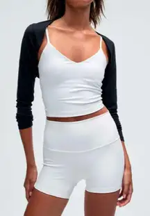 Lululemon Align Cropped Cami Tank Top A/B White Size 2