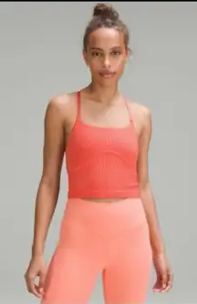 Lululemon Strappy Seamless Yoga Shelf Tank Top