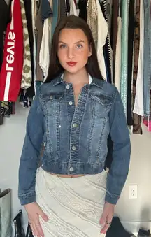 Y2K Mudd Denim Jacket