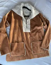 Faux Fur Half Zip