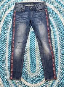 Driftwood Embroidered Jeans