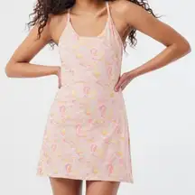 Outdoor Voices The Exercise Dress Pink Marble