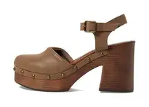 MIA  Analie Women's Brown Studded Rounded Closed Toe Platform Clogs Size 9.5