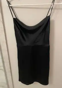 Black Slip Dress