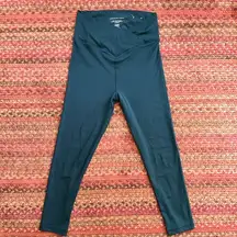 TEAL WRAP FRONT LIGHTWEIGHT EVERYTHING LEGGING