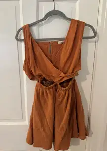 Promesa Rust Orange Romper